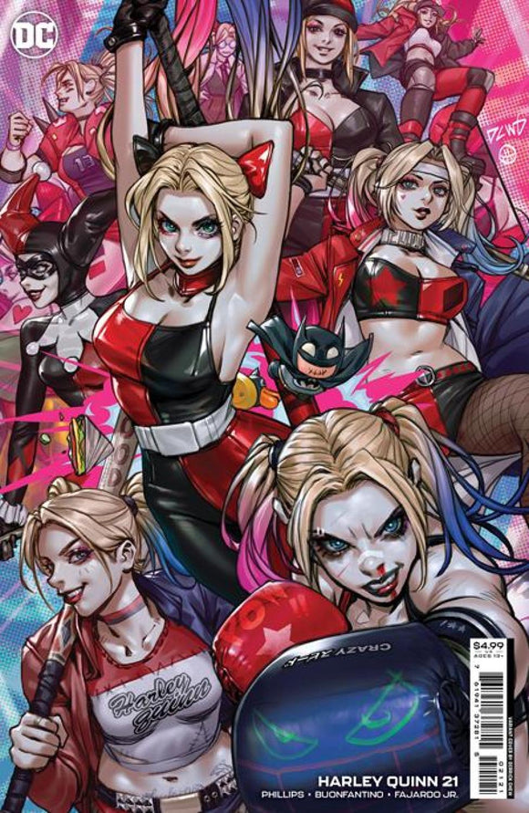 HARLEY QUINN #21 CVR B DERRICK CHEW CARD STOCK VAR