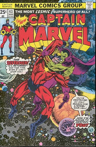 Captain Marvel 1968 #43 Regular Edition - back issue - $4.00