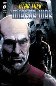 STAR TREK THE MIRROR WAR #8 VAR A WOODWARD CVR A