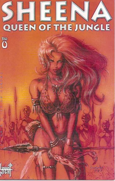 Sheena, Queen of the Jungle: Bound 1998 #0 Regular Cover - back issue - $4.00