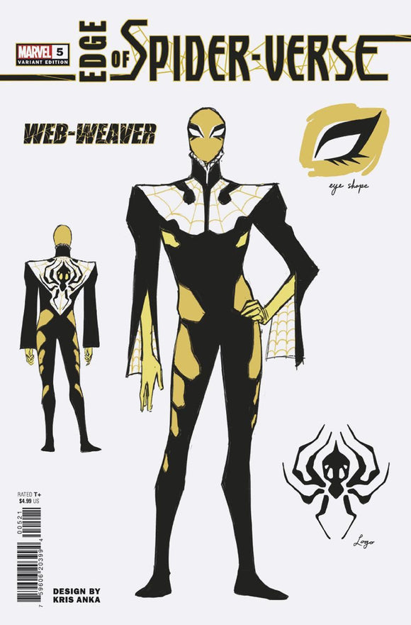 EDGE OF SPIDER-VERSE #5 ANKA DESIGN VAR CVR B 1:10 INCV