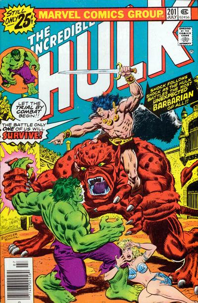 The Incredible Hulk 1968 #201 25¢ - back issue - $5.00