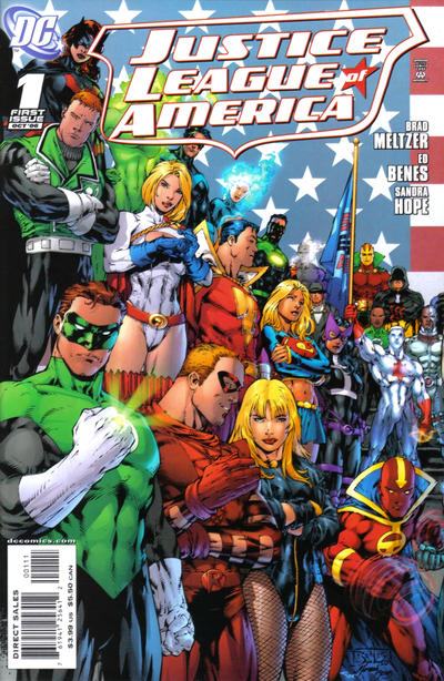 Justice League of America 2006 #1 Ed Benes / Mariah Benes Cover - Left Side - back issue - $4.00