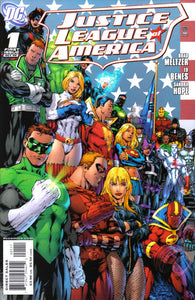 Justice League of America 2006 #1 Ed Benes / Mariah Benes Cover - Left Side - back issue - $4.00