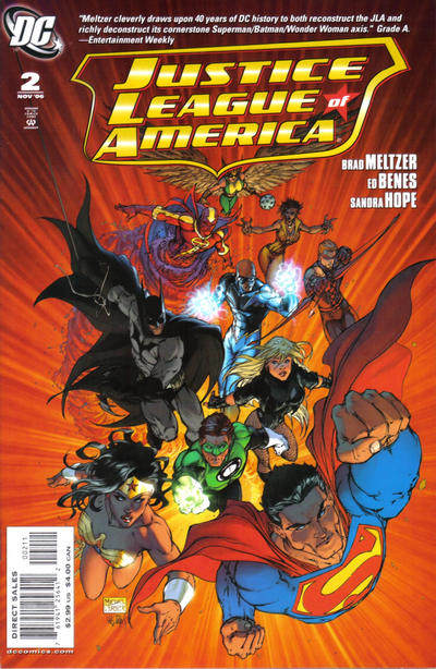Justice League of America 2006 #2 Michael Turner Cover - back issue - $4.00