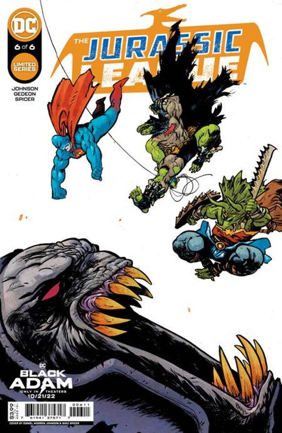 JURASSIC LEAGUE #6 CVR A DANIEL WARREN JOHNSON (OF 6)