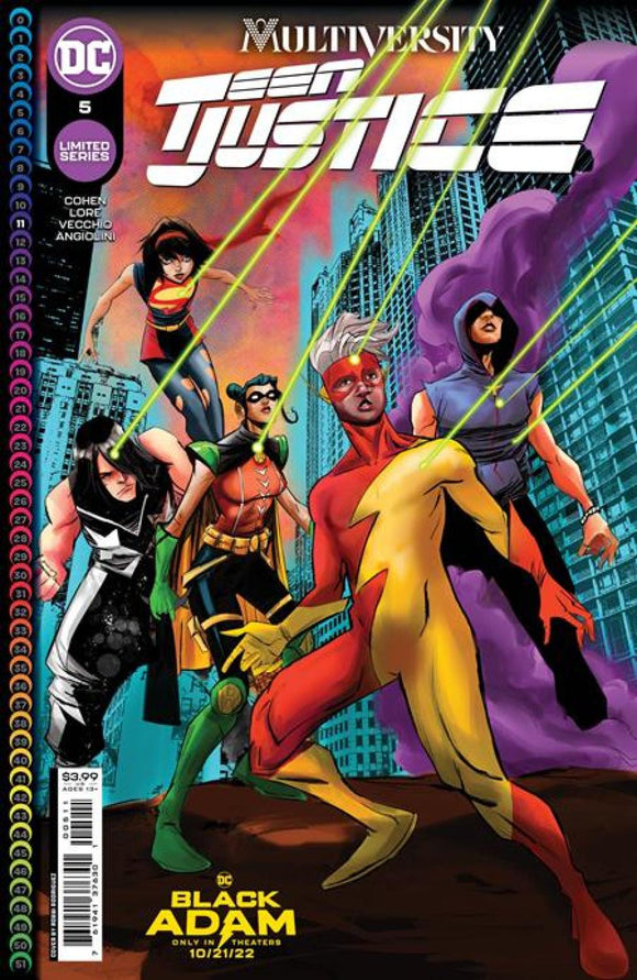 MULTIVERSITY TEEN JUSTICE #5 CVR A ROBBI RODRIGUEZ (OF 6)