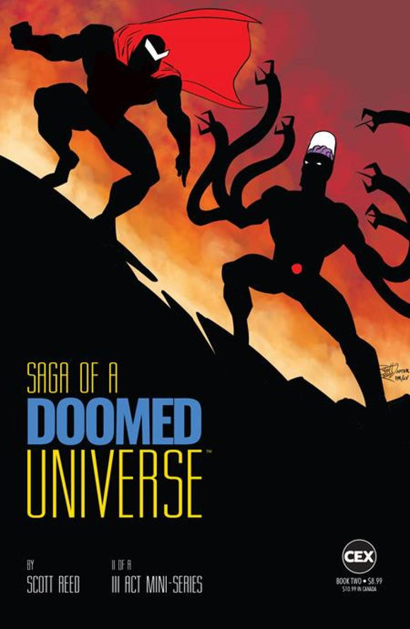 SAGA OF A DOOMED UNIVERSE #2 CVR C SCOTT REED DARK KNIGHT HOMAGE VAR (OF 3)