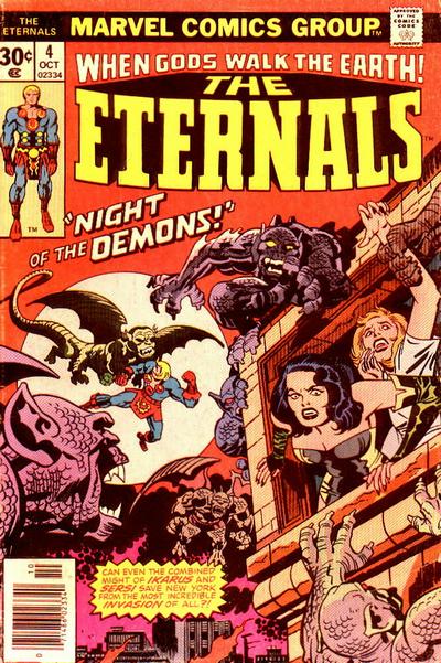 The Eternals 1976 #4 Regular Edition - reader copy - $4.00