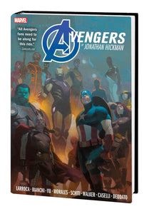 AVENGERS BY JONATHAN HICKMAN OMNIBUS VOL 2 HC RIBIC COVER NEW PRINTING