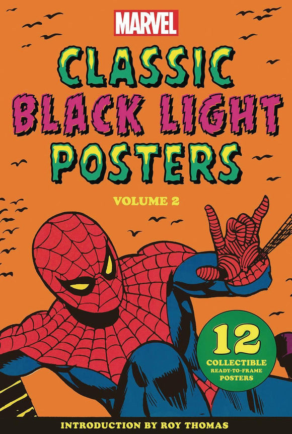 MARVEL CLASSIC BLACK LIGHT COLLECTIBLE POSTER PORTFOLIO 2 (C