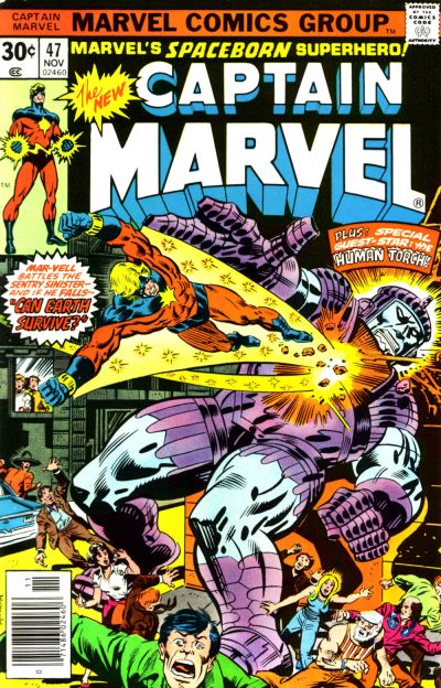 Captain Marvel 1968 #47 Regular Edition - back issue - $4.00