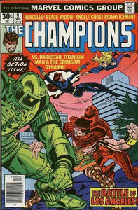 The Champions 1975 #9 Regular Edition - back issue - $6.00