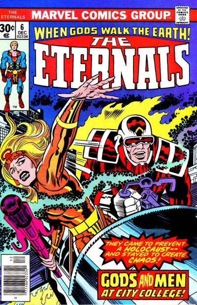 The Eternals 1976 #6 Regular Edition - back issue - $9.00