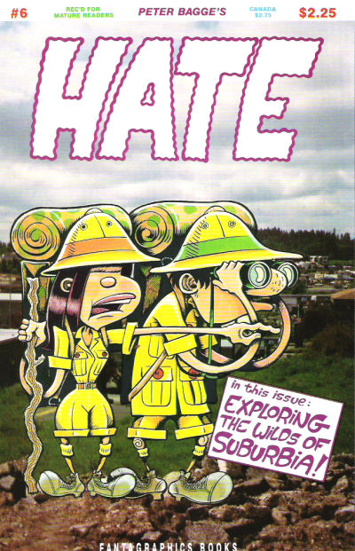 Hate 1990 #6 - back issue - $4.00