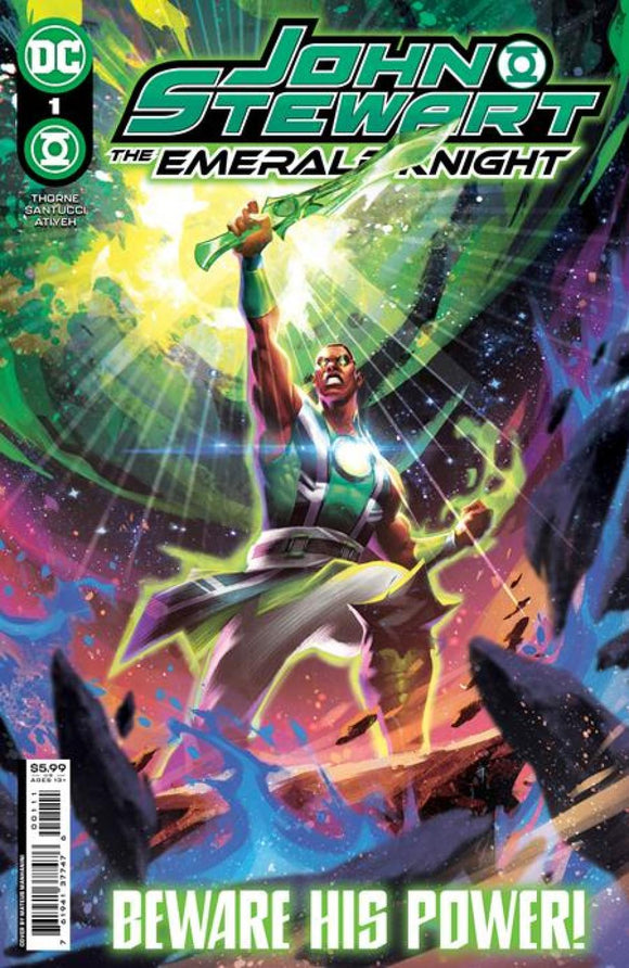 JOHN STEWART THE EMERALD KNIGHT #1 ONE SHOT CVR A MATEUS MANHANINI