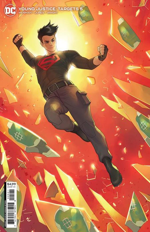 YOUNG JUSTICE TARGETS #5 CVR B MEGHAN HETRICK CARD STOCK VAR (OF 6)