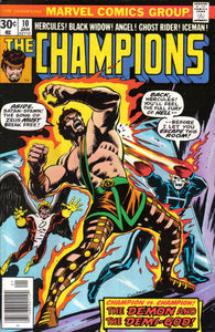 The Champions 1975 #10 Regular Edition - back issue - $4.00