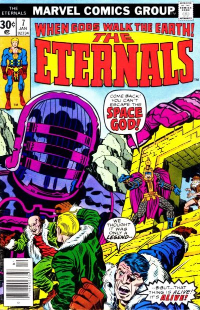 The Eternals 1976 #7 Regular Edition - reader copy - $3.00