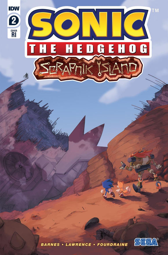 SONIC THE HEDGEHOG SCRAPNIK ISLAND #2 VAR RI 10 DUTREIX CVR C 1:10 INCV