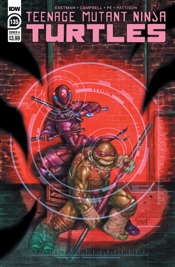 TEENAGE MUTANT NINJA TURTLES #135 VAR A PE CVR A