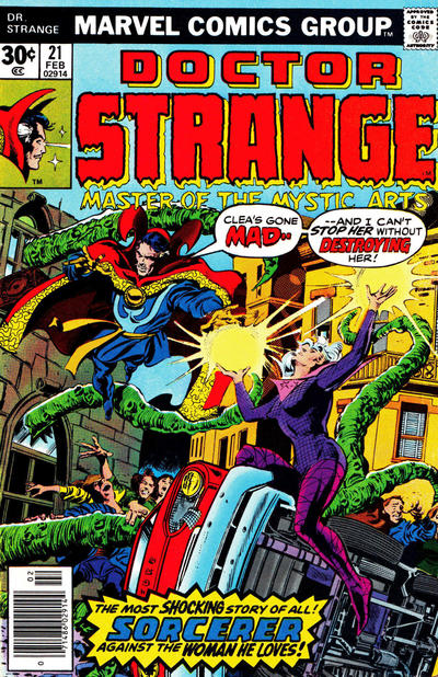 Doctor Strange 1974 #21 Regular Edition - back issue - $5.00