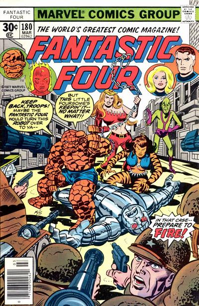 Fantastic Four 1961 #180 - back issue - $4.00