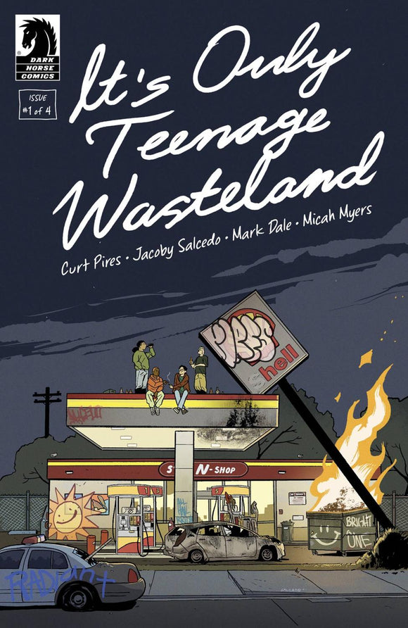 ITS ONLY TEENAGE WASTELAND #1 CVR A SALCEDO (OF 4)