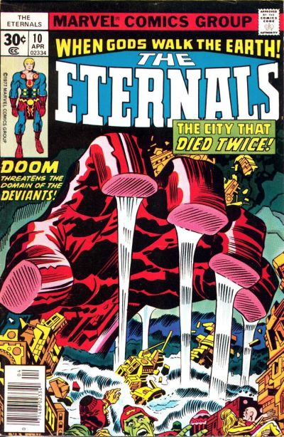 The Eternals 1976 #10 Regular Edition - back issue - $5.00