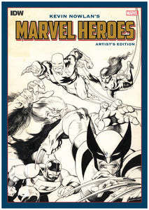 KEVIN NOWLANS MARVEL HEROES ARTISTS EDITION HC