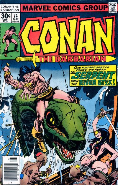 Conan the Barbarian 1970 #74 Regular Edition - back issue - $4.00