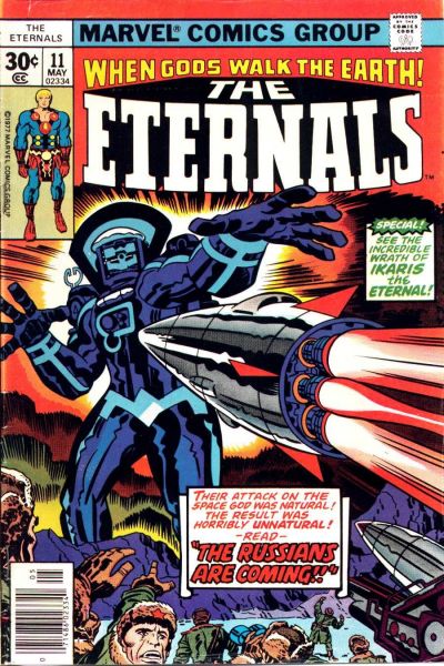 The Eternals 1976 #11 Regular Edition - back issue - $12.00