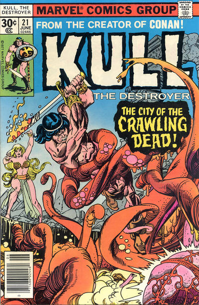 Kull, the Destroyer 1973 #21 30¢ - back issue - $3.00