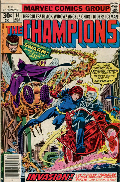 The Champions 1975 #14 30¢ - back issue - $4.00