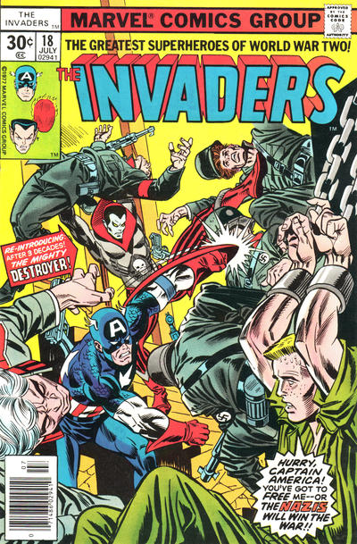 The Invaders 1975 #18 30? - back issue - $6.00