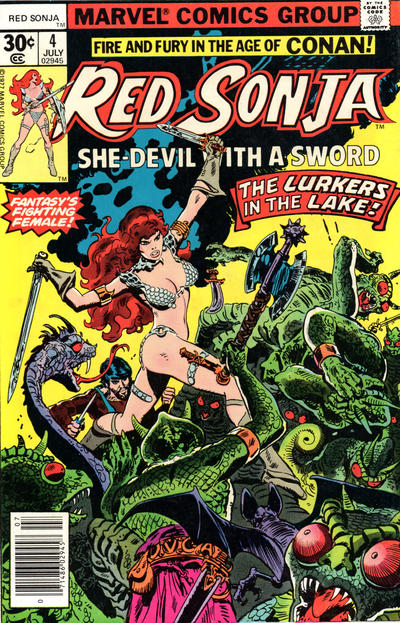 Red Sonja 1977 #4 30? - back issue - $8.00