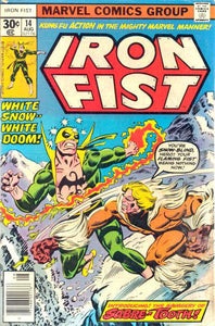 Iron Fist 1975 #14 30? - 8.5 - $375.00