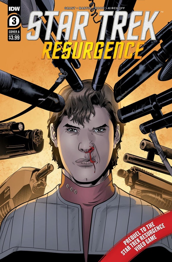 STAR TREK RESURGENCE #3 VAR A HOOD CVR A