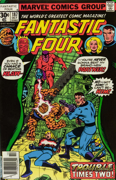 Fantastic Four 1961 #187 30¢ - back issue - $4.00