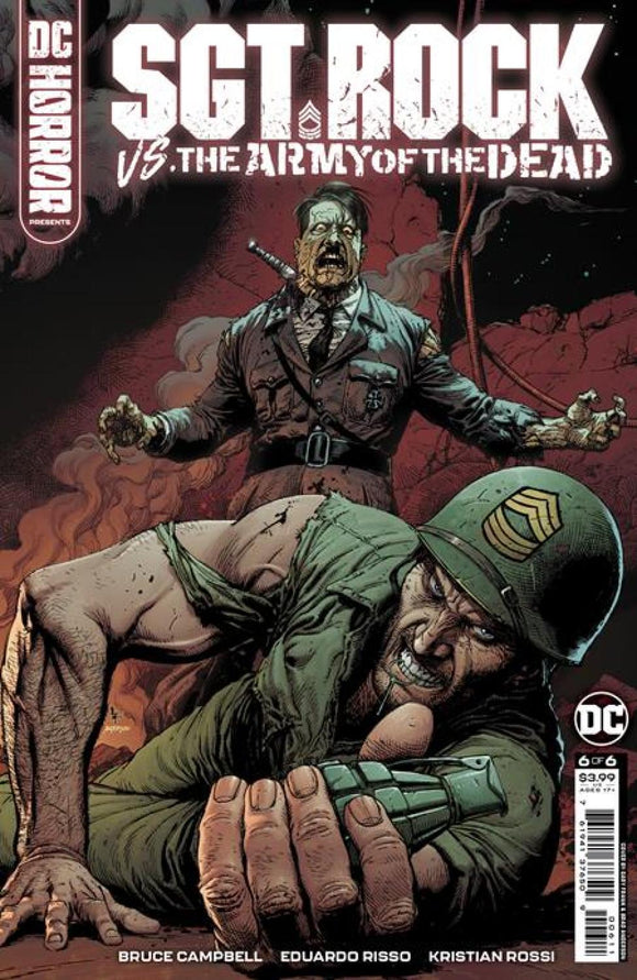 DC HORROR PRESENTS SGT ROCK VS THE ARMY OF THE DEAD #6 CVR A GARY FRANK (OF 6)