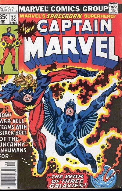 Captain Marvel 1968 #53 Regular Edition - back issue - $4.00