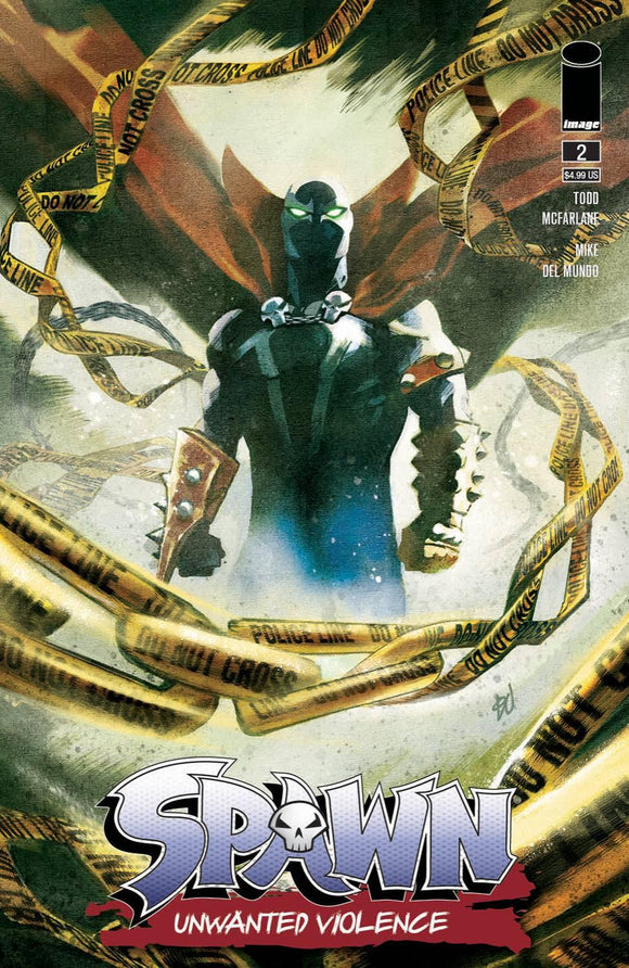 SPAWN UNWANTED VIOLENCE #2 CVR A DEL MUNDO OF 2