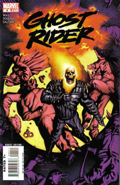 Ghost Rider 2006 #4 Direct Edition - back issue - $3.00