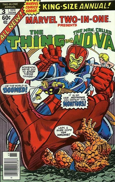 Marvel Two-in-One Annual 1976 #3 - reader copy - $9.00