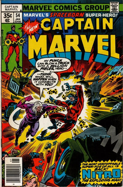 Captain Marvel 1968 #54 Regular Edition - back issue - $4.00