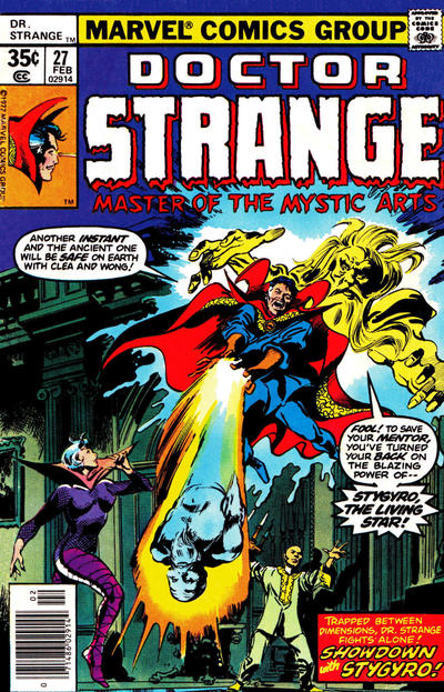 Doctor Strange 1974 #27 Regular Edition - back issue - $4.00