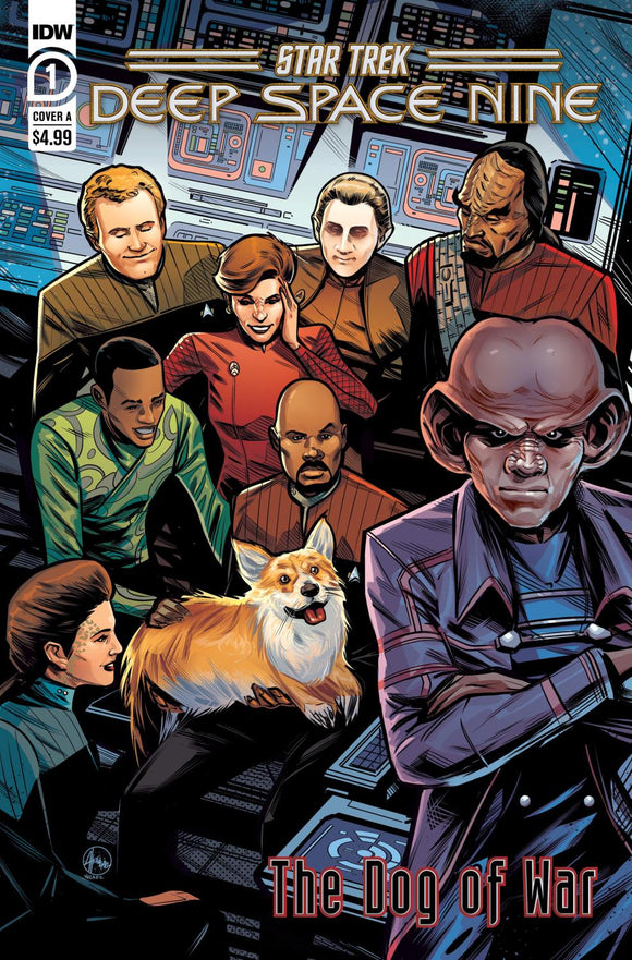 STAR TREK DEEP SPACE NINE--THE DOG OF WAR #1 COVER A HERNANDEZ CVR A