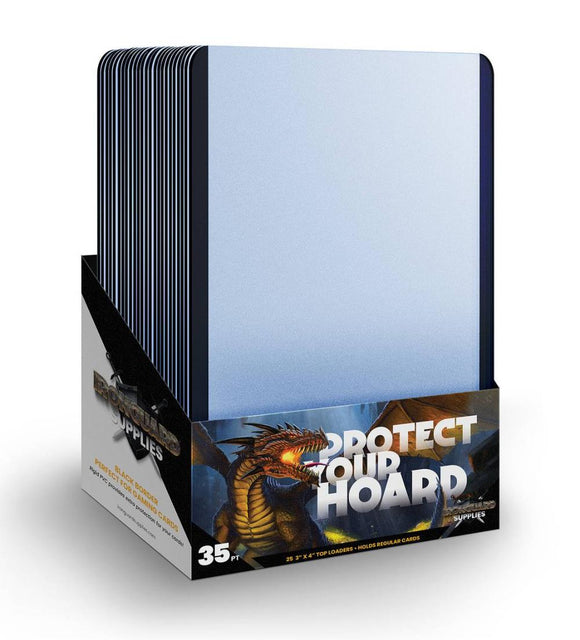 Ironguard: Toploader 35PT Black Pack (25)