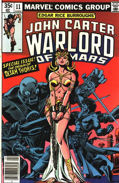 John Carter Warlord of Mars 1977 #11 - back issue - $14.00