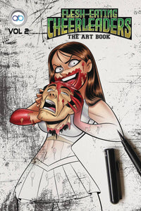 FLESH EATING CHEERLEADERS ART BOOK 2